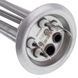 Тен для бойлера Kaneta 34013100000 2000W (нержавійка) L=310mm фланец 64mm, 2 трубки под датчик анод M4 00000044163 фото 3