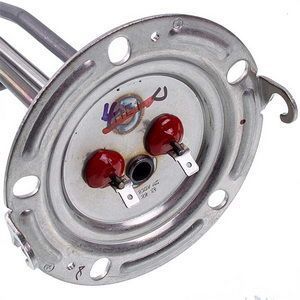 Тен для бойлера Ariston 65151227-01 1500W (нержавіюча сталь) L=282mm фланець 124mm (під анод M5) 00000033609 фото
