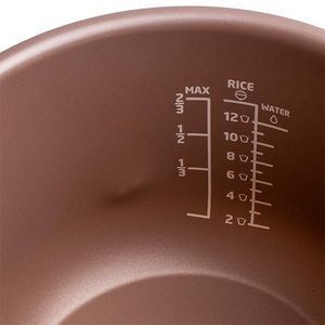 Чаша для мультиварки Philips 996510058722 6L D=240mm H=166mm коричнева (ТОВАР З УЦІНКОЮ) 00000064774 фото