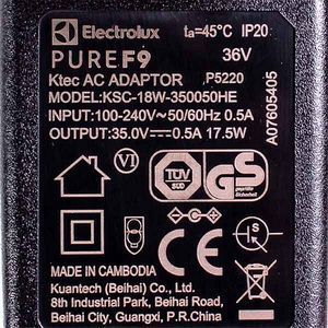 Адаптер для акумуляторного пилососа Electrolux KSC-18W-350050HE 36V 140076054059 00000034455 фото