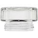 Кришка плафона лампи для духової шафи Whirlpool 481010646361 D=42mm (скляна) 00000052042 фото 4