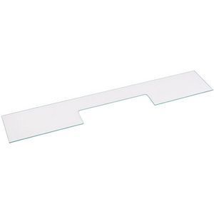 Полиця над ящиком для овочів у холодильник Whirlpool C00523381 610x108mm (скляна) 00000057744 фото