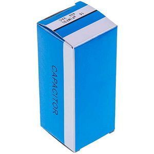 Пусковий конденсатор для пральної машини CBB60 16uF 450V 40x70mm (під гайку, 4 клеми) 00000005989 фото