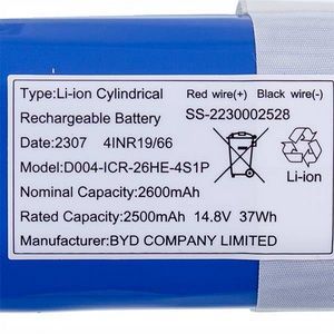 Акумулятор 14.8V (Li-Ion) для робота-пилососа Rowenta SS-2230002528 00000056489 фото