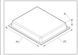 Деко HZ632070 455x375x39mm для духовки Bosch 11029049 00000024971 фото 3
