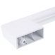 Ручка дверей духовки для плити Electrolux 140130881042 L=500mm/кріплення 480mm біла 00000061995 фото 3