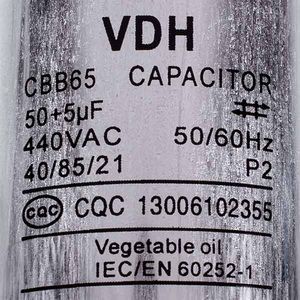 Конденсатор CBB65 50+5uF 450V 00000043449 фото