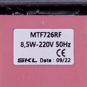 Двигун вентилятора з крильчаткою для холодильника SKL MTF726RF 8.5W 220V 00000047597 фото