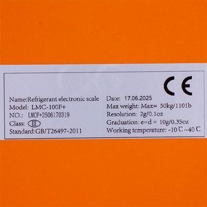 Електронні ваги для фреону ELITECH LMC100F (до 50kg) 00000046944 фото
