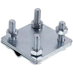 Затискач смуга/дріт D=8-10mm сталевий гальванічно оцинкований 04/8.3 OC 00000056954 фото