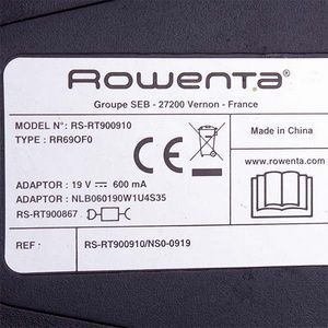 Зарядний пристрій (док-станція) для робота-пилососа Rowenta RS-RT900910 чорний 00000057474 фото