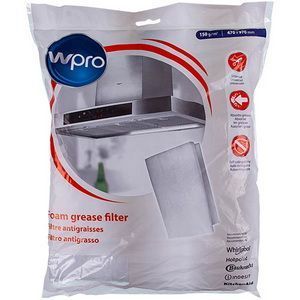 Фільтр жировий для витяжки 470x970mm Wpro 484000008523 (текстильний) 00000030009 фото
