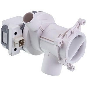 Помпа (насос) для пральної машини Beko 2880401800 HANYU (в зборі) 34 Вт B15-6AZ (контакти спарені спереду) 00000031364 фото
