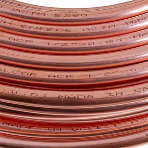 Труба мідна 1/2&apos&apos 12x0.81mm бухта 50m Halcor (продаж кратний 5м) 00000044633 фото