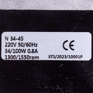 Двигун обдуву YJF34-45 34W 220V 00000041576 фото
