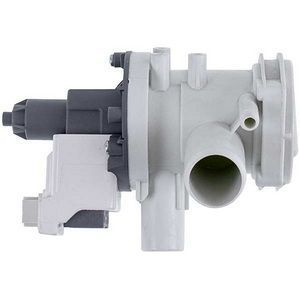 Помпа (насос) для пральної машини Bosch 00144487 (в зборі) 40 Вт B15-6AZ (контакти спарені ззаду; на 3 саморізи) 00000041927 фото