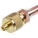 Заправний клапан Шредера з трубкою 6x0.55x80mm AVX 00000044059 фото 2