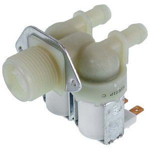 Клапан подачі води для пральної машини Indesit C00045951 2WAY/180/10 мм 00000007175 фото
