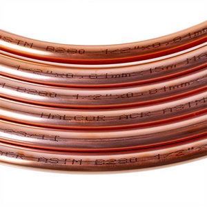 Труба мідна 1/2&apos&apos 12x0.81mm бухта 15m Halcor (продаж кратно 5м) 00000041418 фото