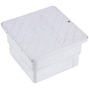 Коробка 140x140x100mm пластикова для фасадного ревізійного з&aposєднання 68/2 PL 00000056988 фото