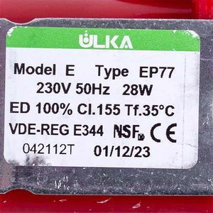 Насос для мийного пилососа 28W ULKA Type EP77 230V Zelmer \ Bosch 616.0045 00756414 00756414 фото