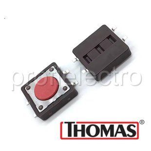 Кнопка для пилососа Thomas 12x12x4.3 knopil12x12x4.3 фото