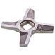 Ніж для м&aposясорубки Zelmer ZMMA028X (A863109.00) 10003883 D=55.5mm s=5mm Отвір=10x10mm NR8 (двосторонній) 00000025682 фото 1