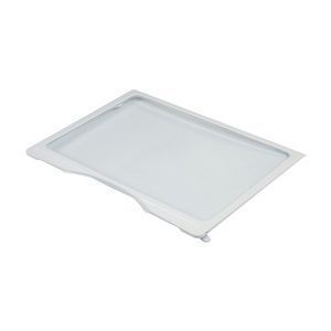 Полиця (1-2-3-4) для холодильника Samsung DA67-01446B 488x365mm (скляна, з обрамленням) 00000004411 фото