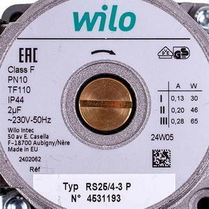 Насос циркуляційний Wilo Star-RS 25/40 130 (сірий) 00000056550 фото