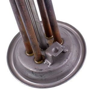 Тен для бойлера Thermex 1500+1000W (мідний) L=300mm фланець 92mm (під анод M6) 00000045854 фото