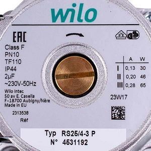 Насос циркуляційний Wilo Star-RS 25/40 180 (сірий) 00000056551 фото