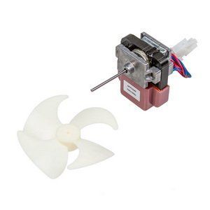 Двигатель вентилятора 220V 15W (2 контакти) + крыльчатка D=100mm для холодильника Samsung DA31-00147B 00000024774 фото