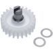 Шестерня з валом для м&aposясорубки Kenwood KW650714 00000001847 фото 1