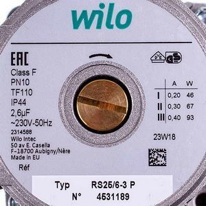 Насос циркуляційний Wilo Star-RS 25/60 180 (сірий) 00000056552 фото