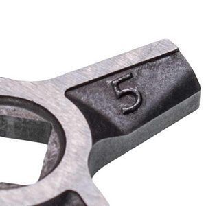 Ніж для м&aposясорубки Zelmer 10003882 D=47mm s=5mm Отвір=9x9mm NR5 (двосторонній) ZMMA025X (A861009) 00000002086 фото