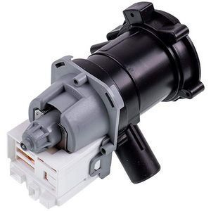 Помпа (насос) для пральної машини Bosch 00141896 Askoll (в зборі) 30 Вт М50 (контакти спарені спереду, на 3 засувки) 00000038683 фото