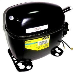Компресор для холодильника SECOP (DANFOSS) SC15G (195B0050) R134a 260W (з пусковим реле 117U6005 ) 00000040734 фото