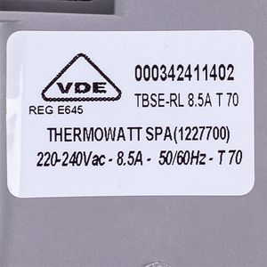 Термостат електронний для бойлера Ariston 65115258 THERMOWATT TBSE-RL 8.5A 220V з датчиком L=297mm 00000060608 фото