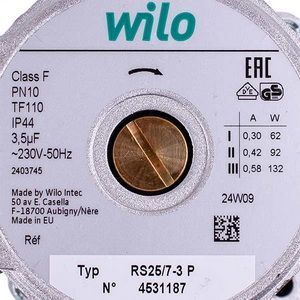 Насос циркуляційний Wilo Star-RS 25/70 180 (сірий) 00000056554 фото