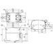 Компресор для холодильника SECOP (DANFOSS) SC10MLX R404а/R507а 855W (з пусковим реле BN101) 00000040701 фото 5