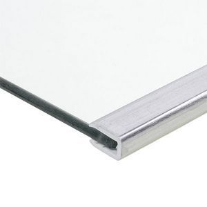 Полиця над ящиком для овочів у холодильник Gorenje 819877 490x270mm (скляна, з обрамленням) 00000065623 фото