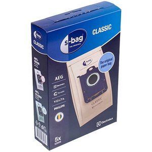 Набір паперових мішків (5шт) E200B S-BAG для пилососа Electrolux 900168462 900168462 фото