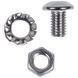 Whirlpool Комплект кріплення фланця (10 шт, M5x11mm, L різьблення=8mm) для пральної машини 00000044548 фото 2