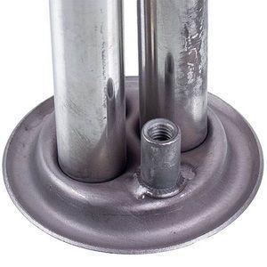 Фланець під сухі тени для бойлера Thermex D зовнішній=62mm L трубок=485mm (під анод M6) 00000048344 фото
