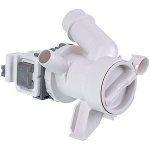 Помпа (насос) для пральної машини Candy 41018403 Hanyu (в зборі) B20-6A01 (контакти спарені ззаду, на 3 саморізи) 00000041916 фото
