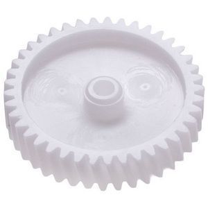 Шестерня середня для м&aposясорубки Zelmer \ Bosch 00793636 187.0004 D=24/66mm H=21/13(32)mm Z=9 косі/41 косі 00000064797 фото