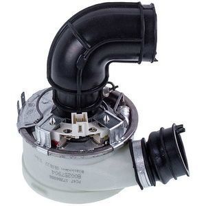 ТЕН (проточний) для посудомийної машини Ariston, Indesit C00257904 (з равликом) 1800/1960 W 00000045900 фото