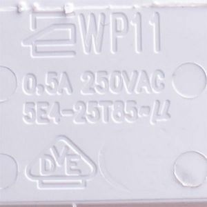 Вимикач світла важільний (одинарний_2C) W10398859 для холодильника Whirlpool 481010398859 00000015710 фото