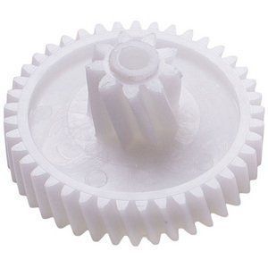 Шестерня середня для м&aposясорубки Zelmer \ Bosch 00793636 187.0004 D=24/66mm H=21/13(32)mm Z=9 косі/41 косі 00000064797 фото