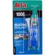 Герметик силіконовий Akfix 100E 50ml (універсальний) білий 00000056419 фото 1
